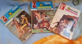 Novelas del Oeste. ESTEFANIA. 3 NOVELAS de Marcial Lafuente.