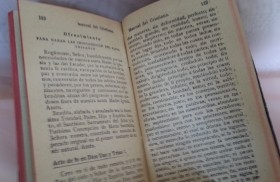 Libro centenario. Manual del Cristiano. Año 1916.