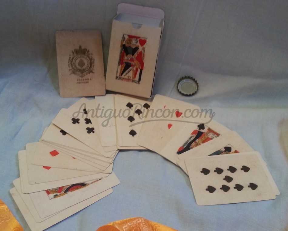 Baraja de cartas para juego PIQUET. Réplica de los años 70.