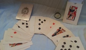Baraja de cartas para juego PIQUET. Réplica de los años 70.
