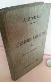 Libro de escuela. Histoire Naturelle. Principios de 1900. En francés.