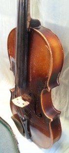 Violín tradicional años 60. Madera maciza. Antonius STRADIVARIUS. Fabricado en los años 40.