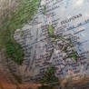 Globo terráqueo. Bola del mundo de los años 70. Preciosa pieza.