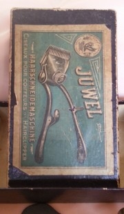 Maquinillas de afeitar antiguas. Conjunto viejo de barbería.