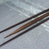 Punta de lanzas artesanales. Origen Papúa