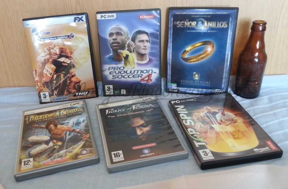 Juegos para PC. 6 unidades.