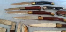 Navajas. Gran cantidad de navajas antiguas o vintage en venta o alquiler.