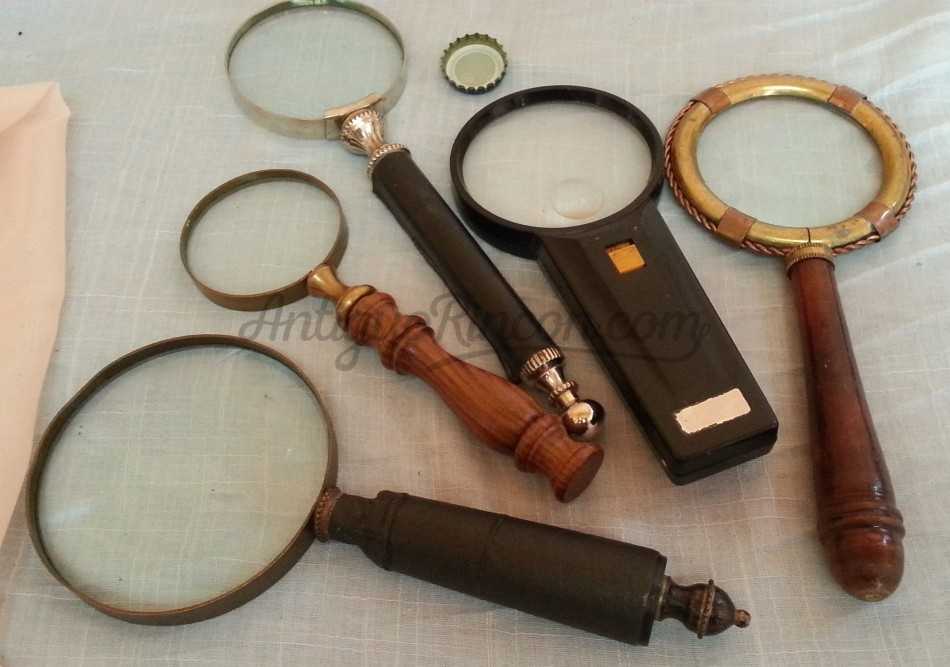 Lupas antiguas o estilo vintage. Varias unidades para alquilar o comprar. Lupas antiguas o estilo vintage. Varias unidades para alquilar o comprar.