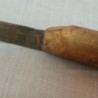 Cuchillo antiguo de monte. Rústico. Objeto de colección