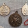 Medallas religiosas viejitas. 3 Unidades.