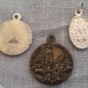 Medallas religiosas viejitas. 3 Unidades.