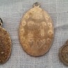 Medallas religiosas viejitas. 3 Unidades.