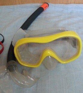 Gafas de buceo. Pareja. Prácticamente nuevas.