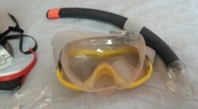 Gafas de buceo. Pareja. Prácticamente nuevas.