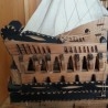 Barco. Maqueta galeón en madera. Impresionante tamaño.