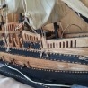 Barco. Maqueta galeón en madera. Impresionante tamaño.