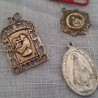 Medallas religiosas viejitas. 3 Unidades.