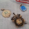 Medallas religiosas viejitas. 3 Unidades.