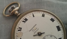 Reloj antiguo de bolsillo. Marca Dou Ripoll.
