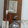 Inhalador térmico antiguo. Curioso y precioso aparato. . Años 40