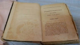 Libro antiguo. Comandancia Ingenieros de Melilla. Año1875.