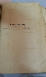 Libro antiguo. Comandancia Ingenieros de Melilla. Año1875.