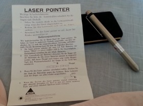 Puntero laser. LASER POINTER. Nuevo. A estrenar.