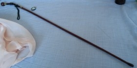 Fusta de Equitación antigua en madera.