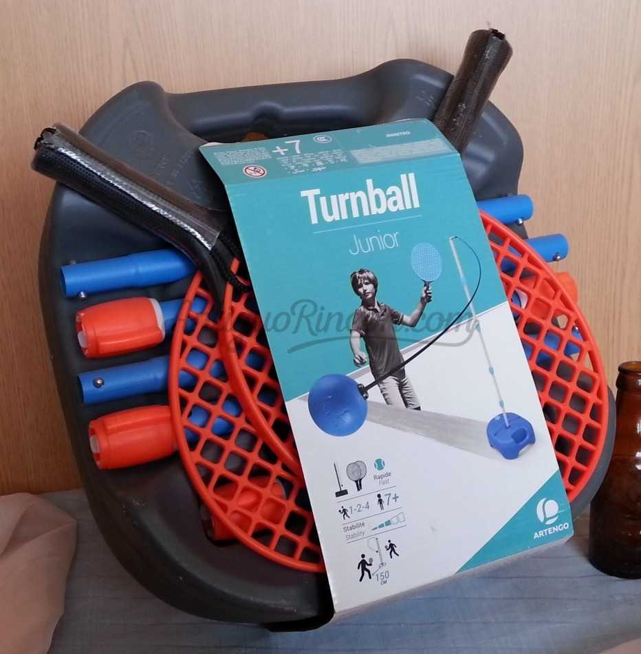 Juego de palas TURNBALL JUNIOR. Nuevo. A estrenar.