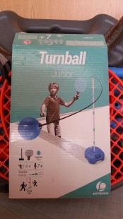 Juego de palas TURNBALL JUNIOR. Nuevo. A estrenar.