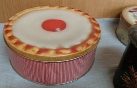 Latas de galletas para decoración. Tres unidades. Vacías.
