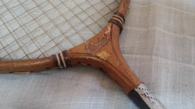 Raquetas de bádminton. Años 40. Muy buen estado