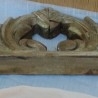 Cornisa. Remate en madera para reutilizar.
