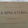 Libro antiguo. LA RIMA ETERNA. Año 1910.