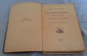 Libro antiguo. LA RIMA ETERNA. Año 1910.