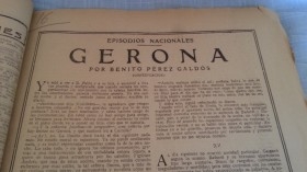 Episodios Nacionales Por Benito Pérez Galdós. GERONA. Año 1928.