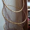 Nasa de pesca. Aros en madera.