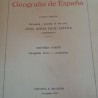 Libro antiguo. Geografía de España. Año 1934.