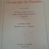 Libro antiguo. Geografía de España. Año 1934.