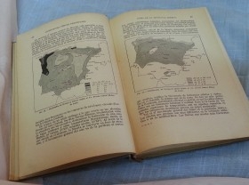 Libro antiguo. Geografía de España. Año 1934.