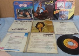 Discos Singles Música POP. Colección de 9 discos.