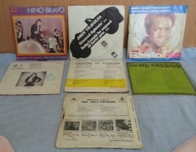 Discos Singles Música POP. Colección de 7 discos.