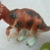 Dinosaurios de juguete. Fabricados en plástico y goma.