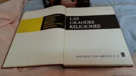 Libro. Las Grandes Religiones. Año 1963.