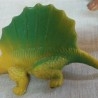 Dinosaurios de juguete. Fabricados en plástico y goma.