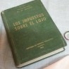 Libro antiguo. Los impuestos sobre el lujo. Año 1963.