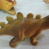 Dinosaurios de juguete. Fabricados en plástico y goma.