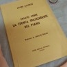 Libro antiguo. Ensayo sobre la Técnica Transcendente del Piano.