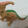 Dinosaurios de juguete. Fabricados en plástico y goma.