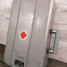 Kit de respiración. Inhalador de oxígeno de emergencia portátil. Año 1961